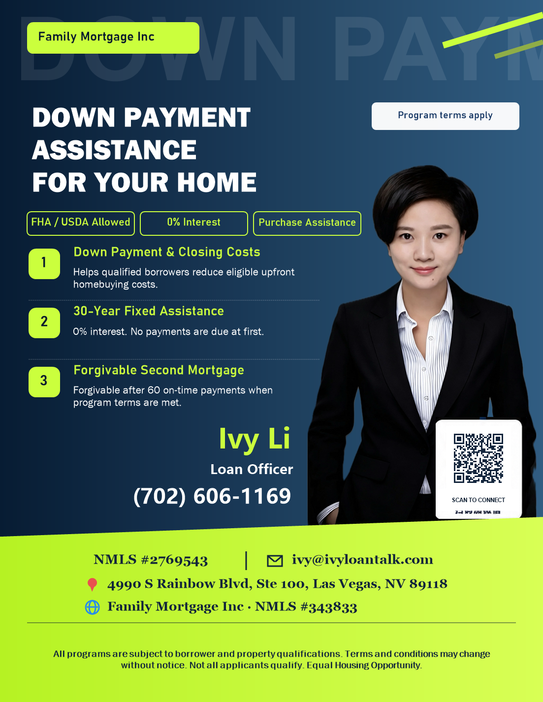 Down payment assistance